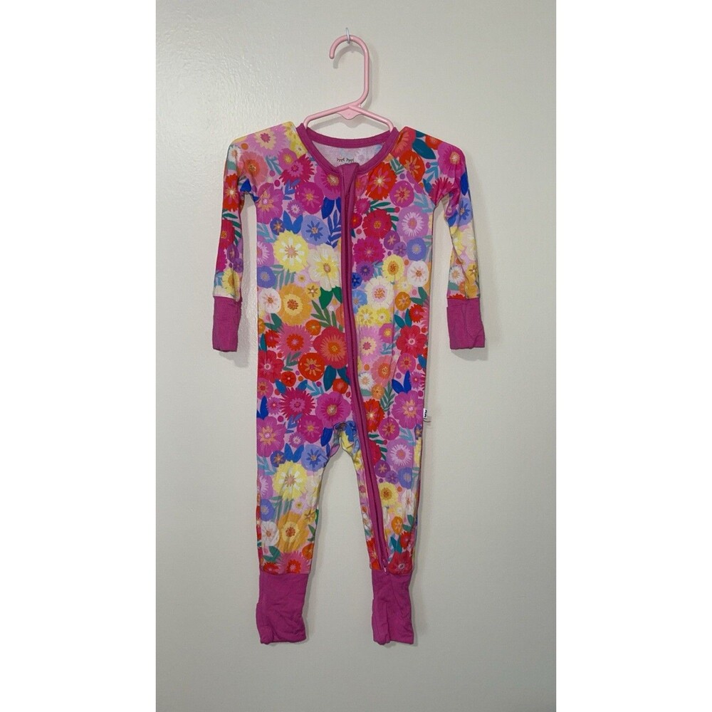 Little Sleepies Size 6-12 Months- Zippy- Rainbow Blooms